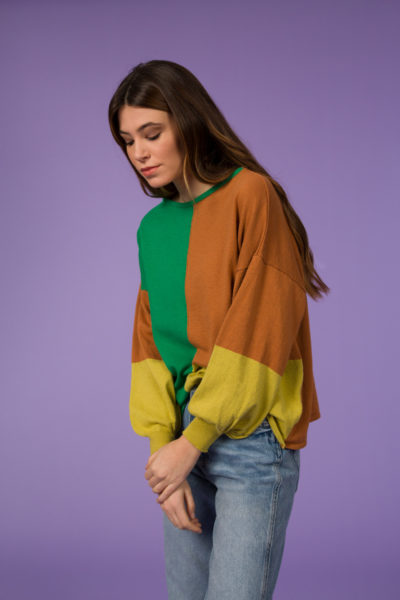 TRICOLOR SWEATER