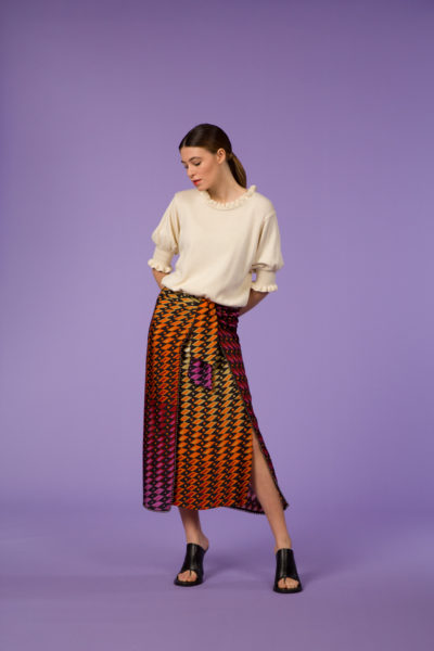 3/4 SLEEVED SWEATER