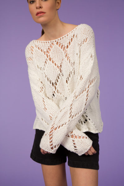 PERFORATED SWEATER