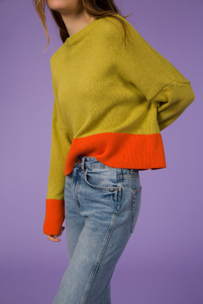 BICOLOR SWEATER