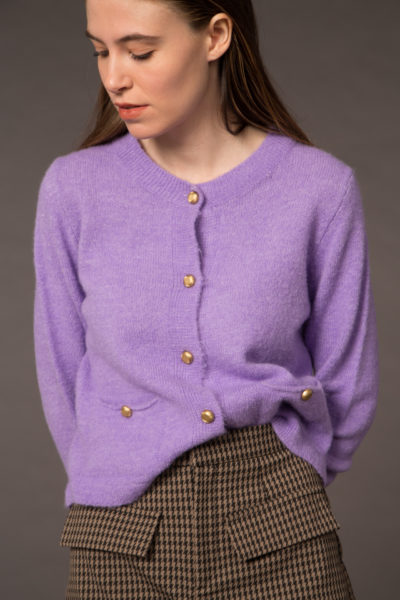 Jacket with buttons
